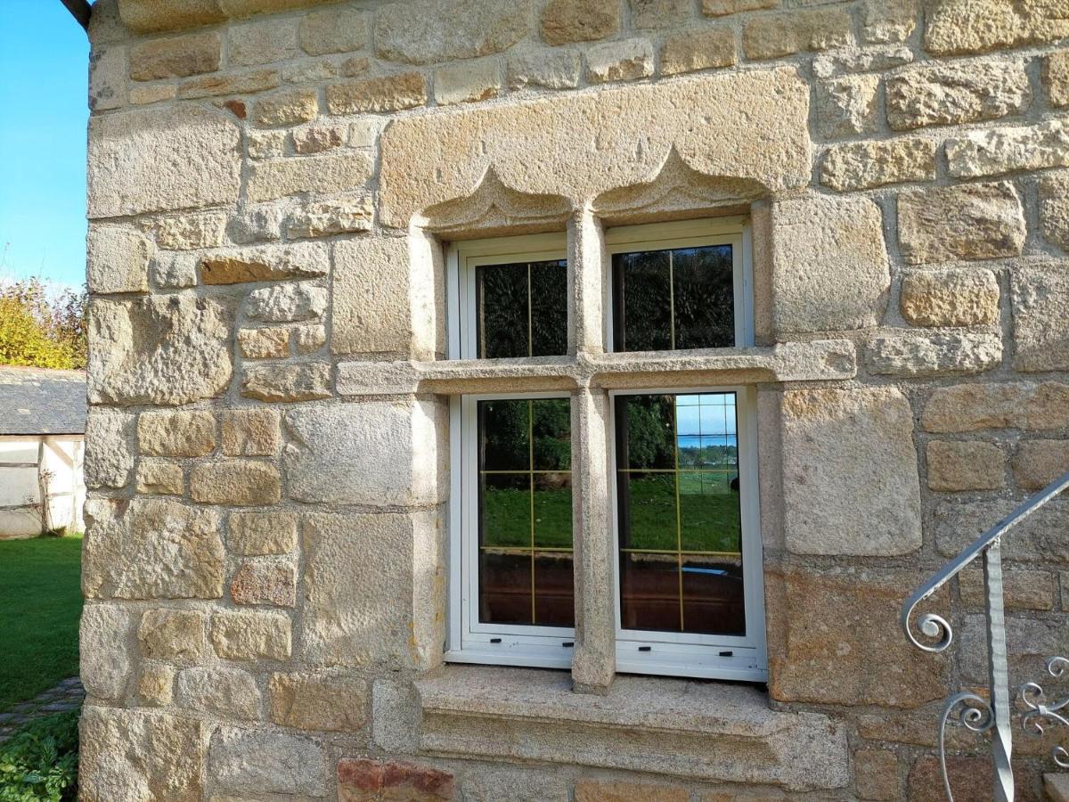Вилла Breton Granite Stone House With Fantastic Sea Views Сен-Поль-де-Леон Экстерьер фото