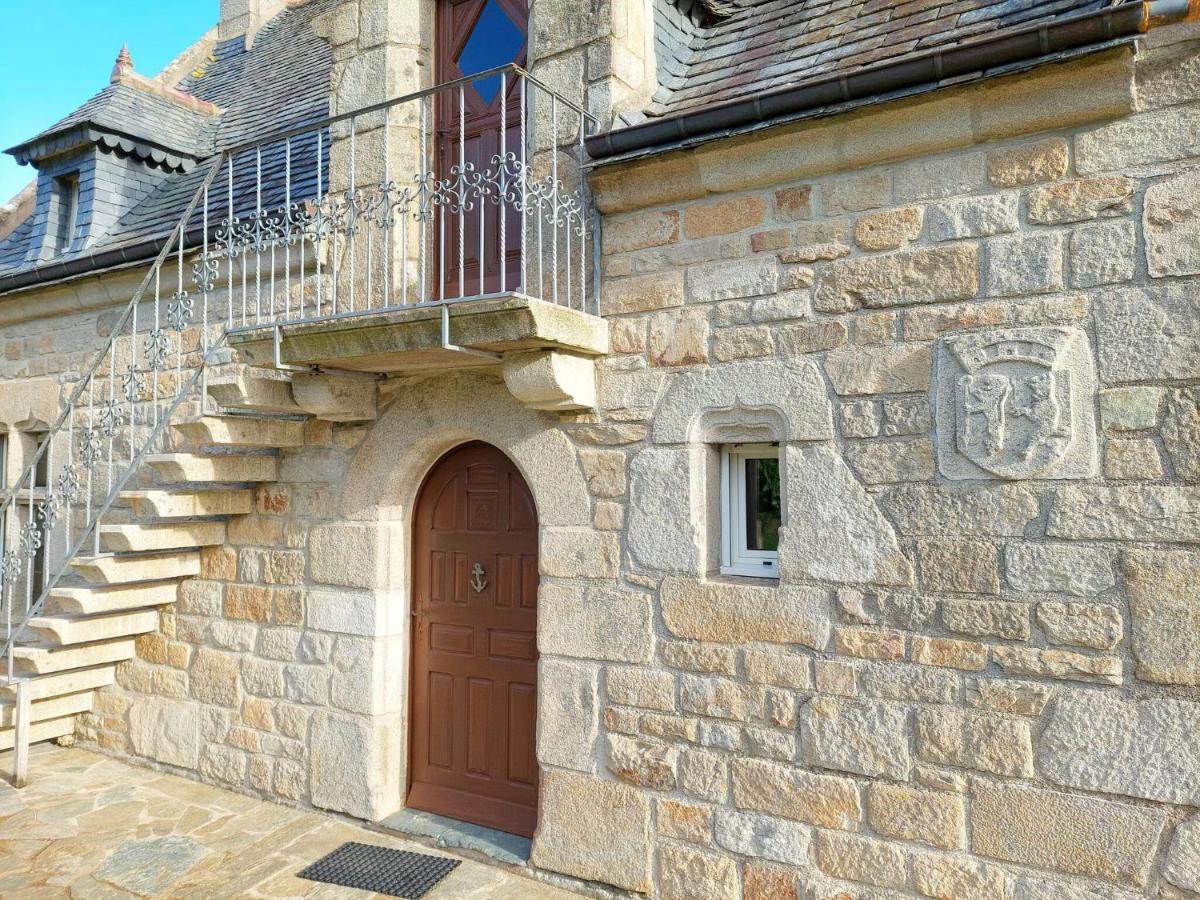Вилла Breton Granite Stone House With Fantastic Sea Views Сен-Поль-де-Леон Экстерьер фото