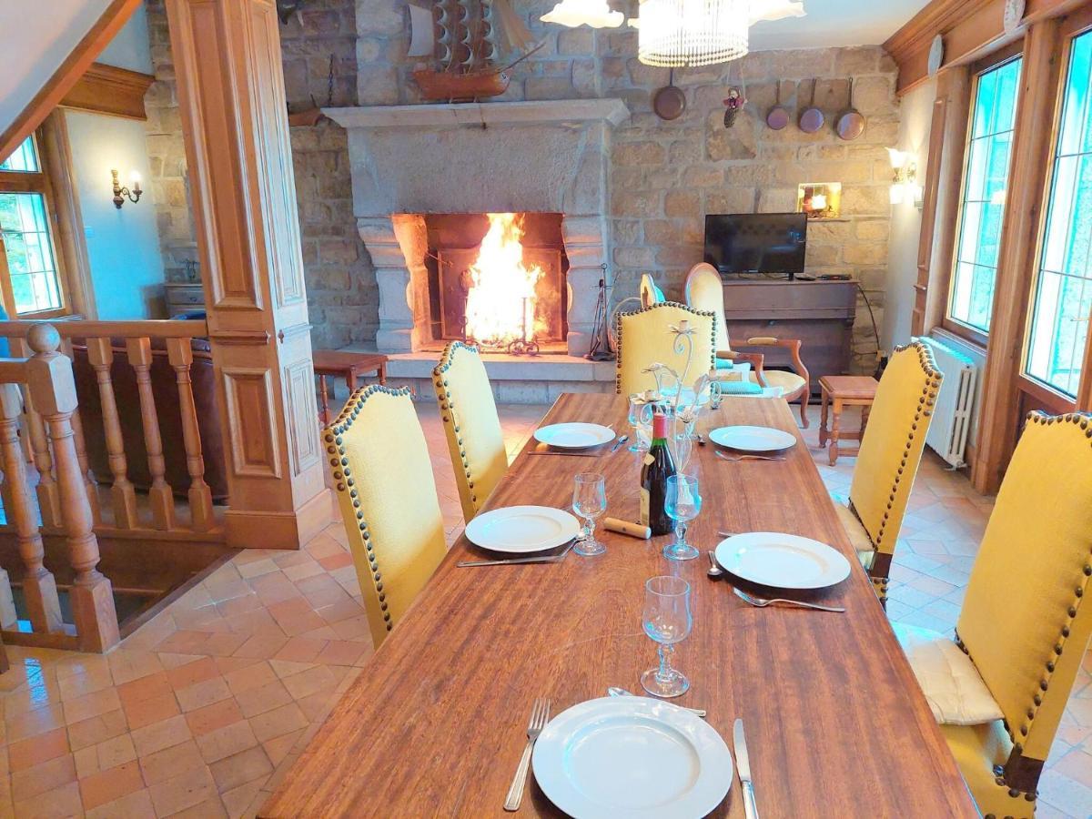 Вилла Breton Granite Stone House With Fantastic Sea Views Сен-Поль-де-Леон Экстерьер фото