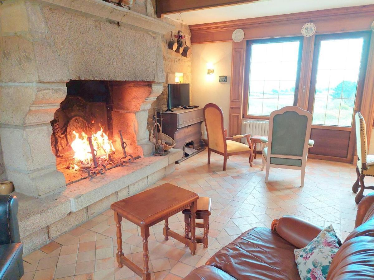 Вилла Breton Granite Stone House With Fantastic Sea Views Сен-Поль-де-Леон Экстерьер фото