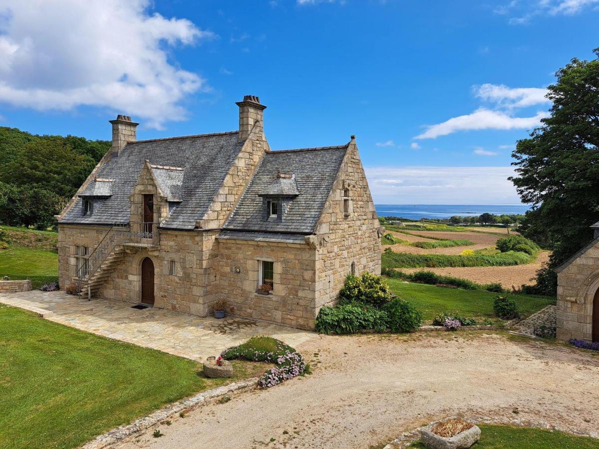 Вилла Breton Granite Stone House With Fantastic Sea Views Сен-Поль-де-Леон Экстерьер фото