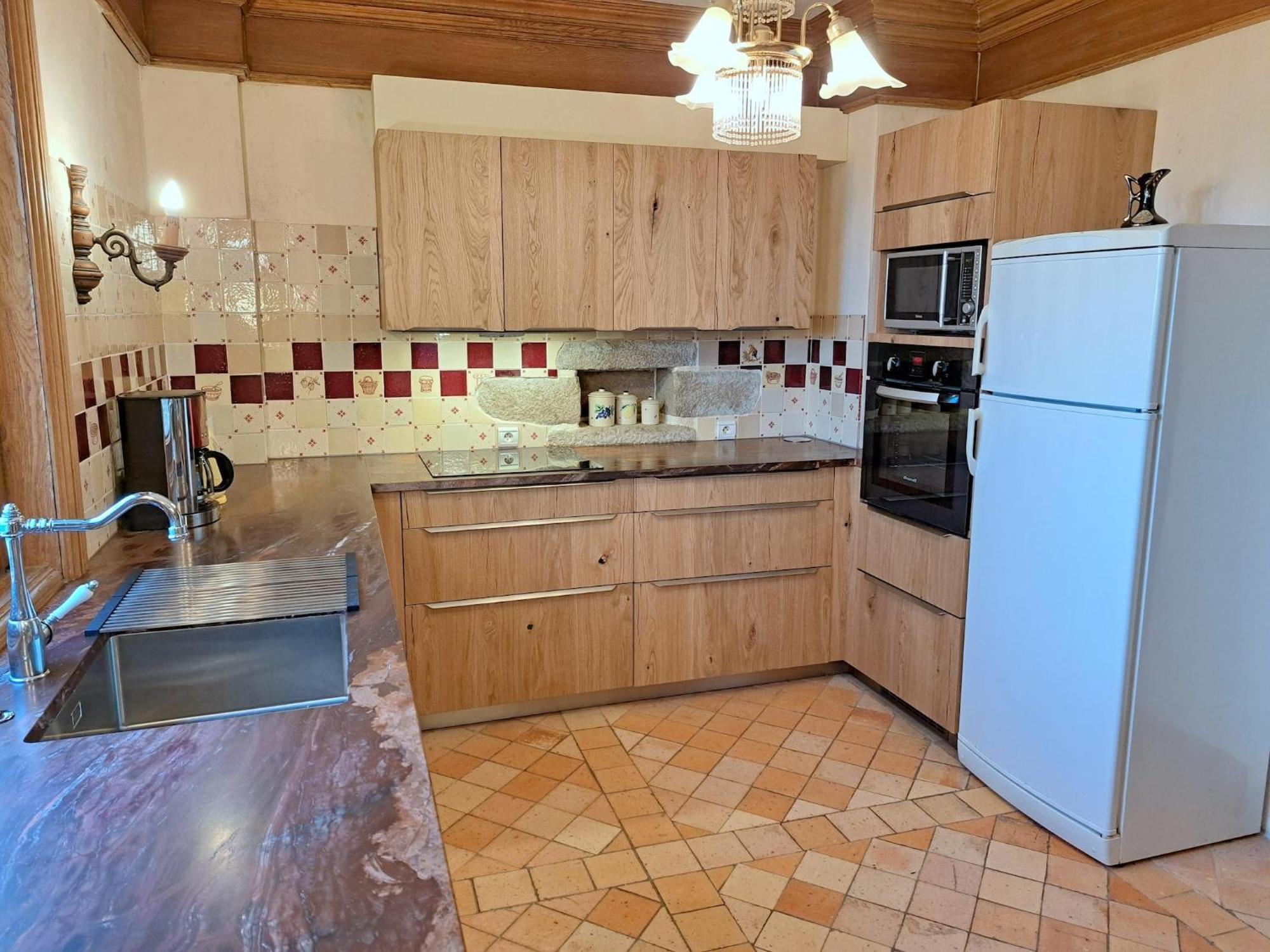 Вилла Breton Granite Stone House With Fantastic Sea Views Сен-Поль-де-Леон Экстерьер фото